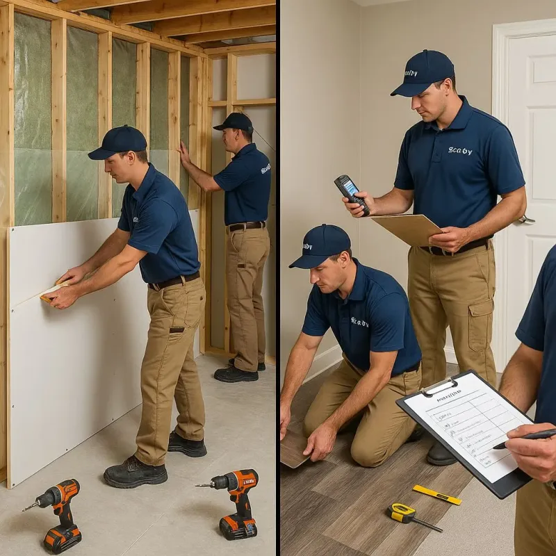 Repairs and Reconstruction process in Littlestown, PA